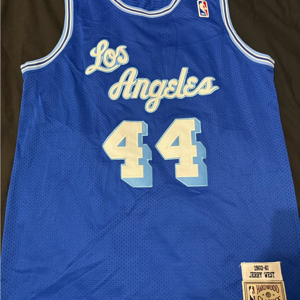Mitchell & Ness 1960-1961 Jerry West Lakers Jersey